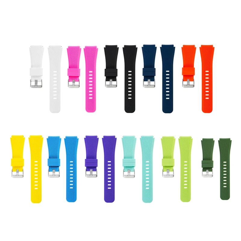 Silicone Bracelet Strap Watch Band For Samsung Gear S3 Frontier Classic L Size
Silicone Bracelet Strap Watch Band For Samsung Gear S3 Frontier Classic L Size