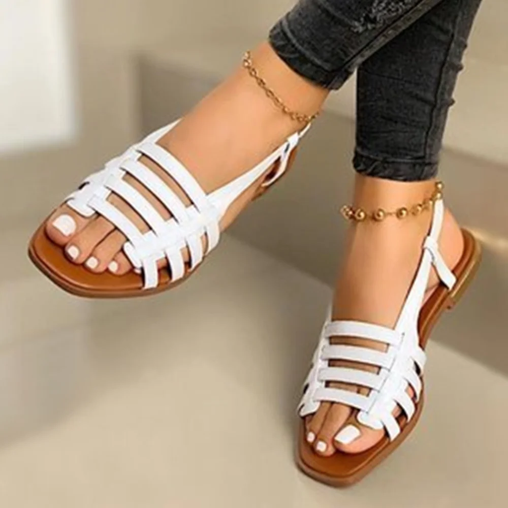 Women's Sandals Wish Foreign Trade New Style 2021 Summer flat Bottom Round toe Casual Sandals Female Large Size 40-43Sandals
Women's Sandals Wish Foreign Trade New Style 2021 Summer flat Bottom Round toe Casual Sandals Female Large Size 40-43Sandals