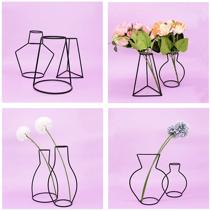 1pcs Creative Art Style Retro Iron Line Flowers Vase Living Room Room Home Decor Nordic Modern Style Vase Decorations Supplies
1pcs Creative Art Style Retro Iron Line Flowers Vase Living Room Room Home Decor Nordic Modern Style Vase Decorations Supplies