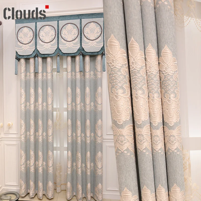 Chenille Jacquard Curtain Shading Finished Custom Curtains for Living Dining Room Bedroom
Chenille Jacquard Curtain Shading Finished Custom Curtains for Living Dining Room Bedroom