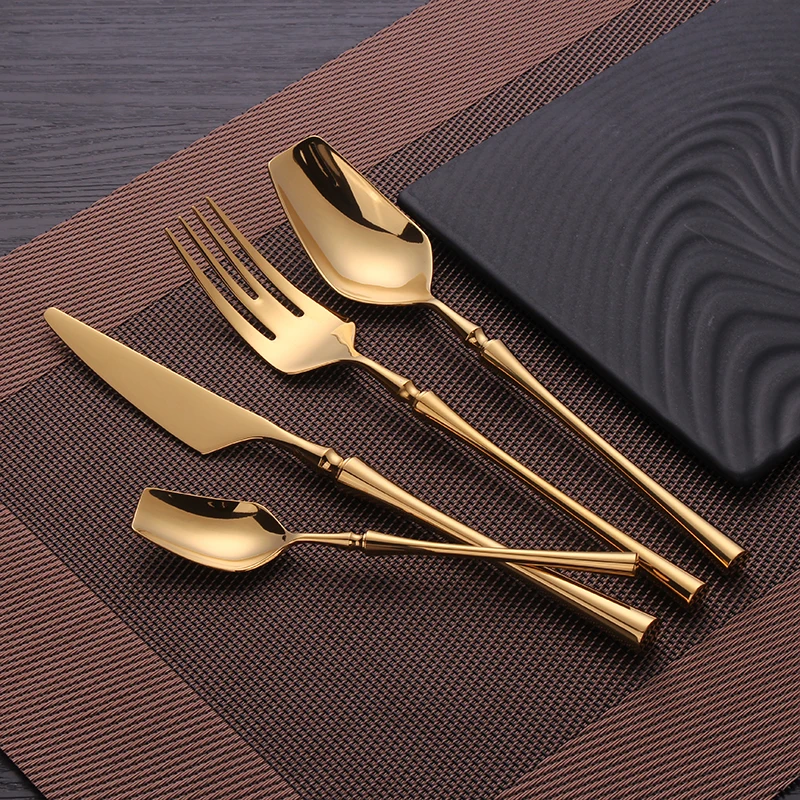 Cutlery Set Mirror Gold Cutlery Set Stainless Steel Dinnerwar Steel Gold Forks Spoons Knives Steel Cutlery Set Silverware Set
Cutlery Set Mirror Gold Cutlery Set Stainless Steel Dinnerwar Steel Gold Forks Spoons Knives Steel Cutlery Set Silverware Set