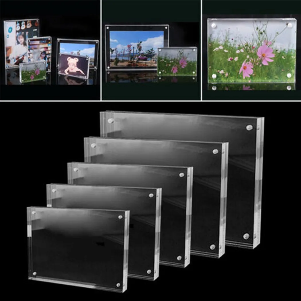 1PC Acrylic Transparent Photo Poster Frame Plexiglass Photo Frame Pendulum Display Stand Sign Price Tag Freestanding Clear Label
1PC Acrylic Transparent Photo Poster Frame Plexiglass Photo Frame Pendulum Display Stand Sign Price Tag Freestanding Clear Label