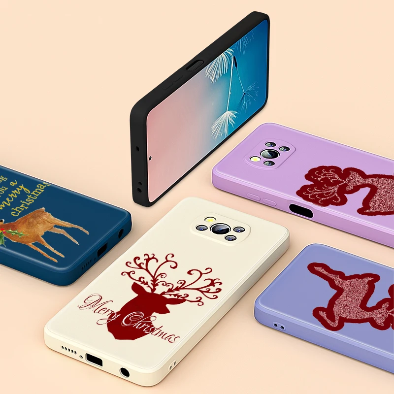 Cartoon Christmas For Xiaomi Poco X3 NFC F3 GT X2 M3 M2 5G Pro Mi A3 Lite 9SE CC9 Liquid Silicone Soft Phone Case
Cartoon Christmas For Xiaomi Poco X3 NFC F3 GT X2 M3 M2 5G Pro Mi A3 Lite 9SE CC9 Liquid Silicone Soft Phone Case
