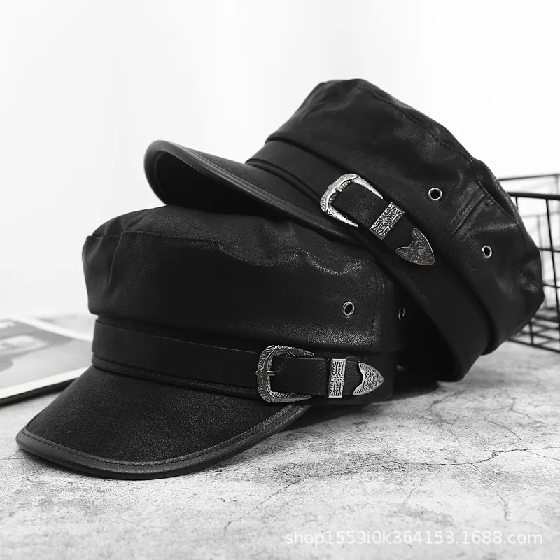 Women Hat Classic Fashion Accessories Baker Boy Hat Black Newsboy Cap Black PU Leather Winter Navy Cap Popular Baker Boy Hat
Women Hat Classic Fashion Accessories Baker Boy Hat Black Newsboy Cap Black PU Leather Winter Navy Cap Popular Baker Boy Hat