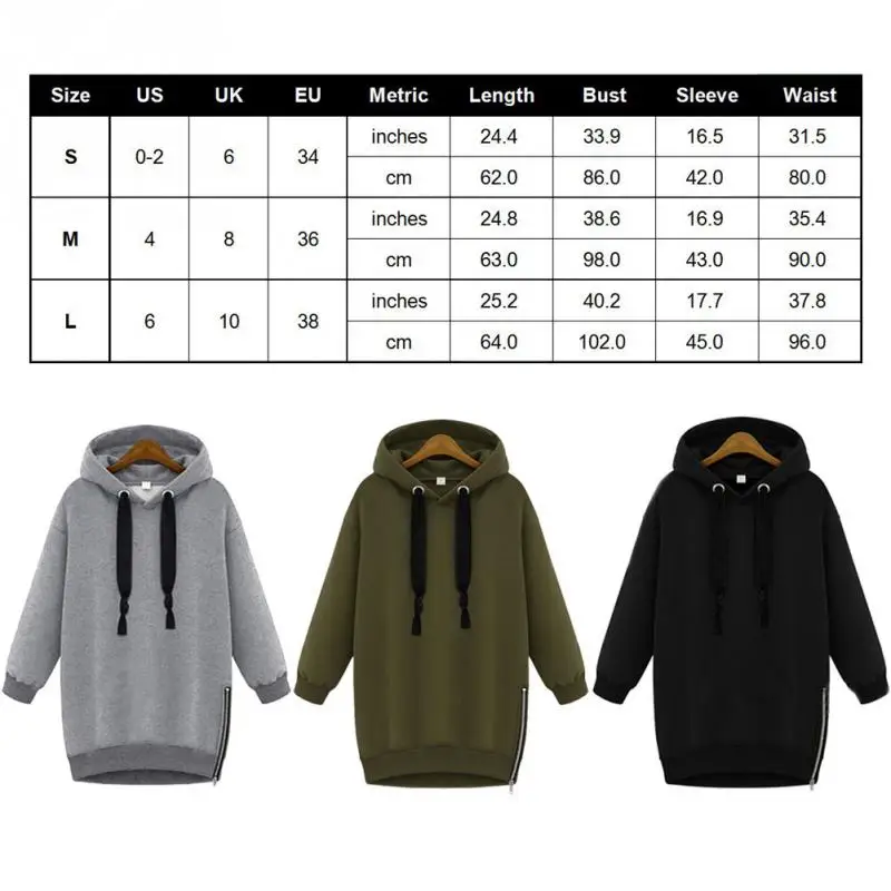 2021 Women Fabala Loose Sweatshirt Sports Casual Outwear Long Sleeve Hooded Hoodies Pullover Spring Autumn Side Zipper Fleece
2021 Women Fabala Loose Sweatshirt Sports Casual Outwear Long Sleeve Hooded Hoodies Pullover Spring Autumn Side Zipper Fleece