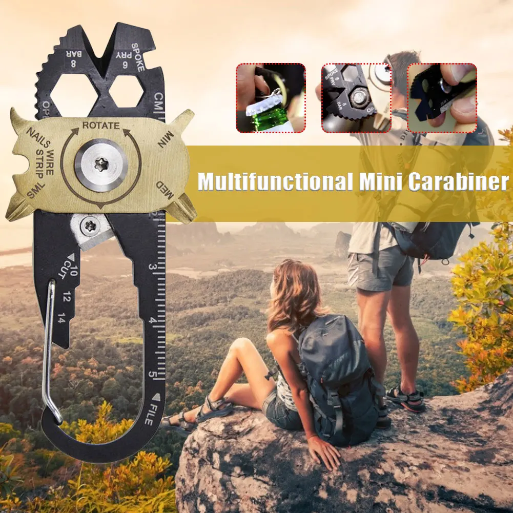Creative Roulette Multi-functional Combination Tool 20-in-1 Stainless Steel Wrench Screwdriver EDC Outdoor Portable Gadget 
Creative Roulette Multi-functional Combination Tool 20-in-1 Stainless Steel Wrench Screwdriver EDC Outdoor Portable Gadget