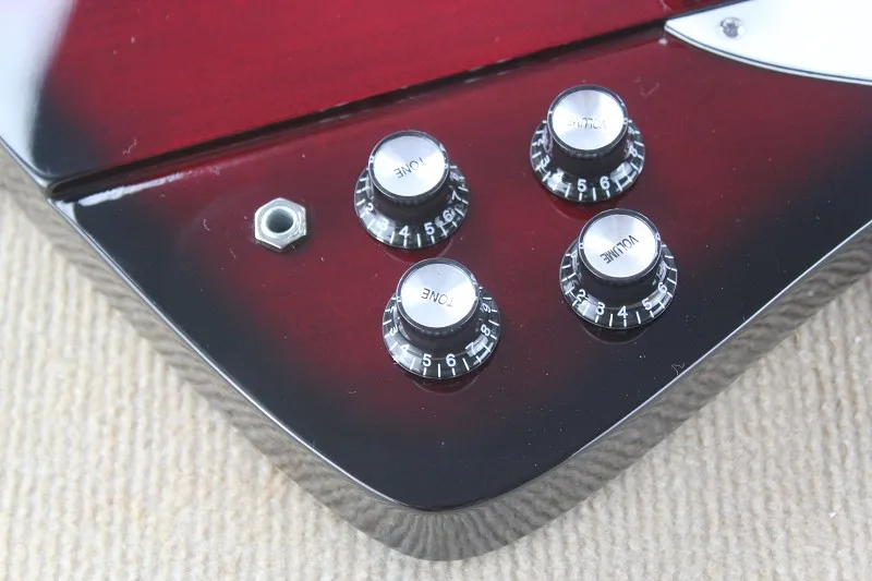 Chinese guitar factory custom new wine Red guitar Firebird electric guitar 7.8 
Chinese guitar factory custom new wine Red guitar Firebird electric guitar 7.8