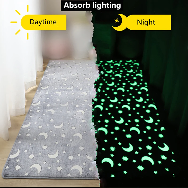 Luminous Carpets for Living Room Fluffy Area Rugs Soft Fur Rugs for Bedroom Glow In Night Bedside Rug alfombra
Luminous Carpets for Living Room Fluffy Area Rugs Soft Fur Rugs for Bedroom Glow In Night Bedside Rug alfombra