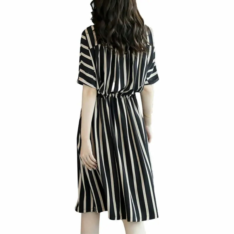 Womens Striped Sundress Ladies Boho Summer Beach Holiday Casual Long Maxi Dress
Womens Striped Sundress Ladies Boho Summer Beach Holiday Casual Long Maxi Dress