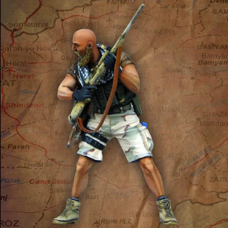 1/35 Смола солдатская модель современный военный Спецназ США 450 
1/35 Смола солдатская модель современный военный Спецназ США 450