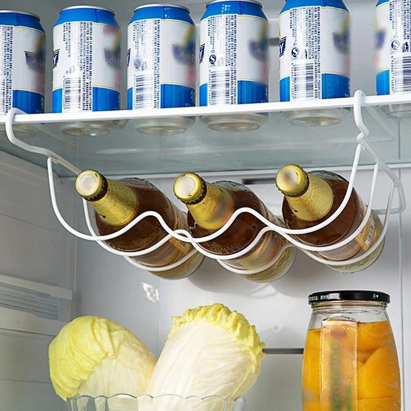 2Pcs Refrigerator Kitchen Rack Shelf Can Beer Wine Bottle Holder Rack Organizer Kitchen Storage Fridge Organizer Shelves
2Pcs Refrigerator Kitchen Rack Shelf Can Beer Wine Bottle Holder Rack Organizer Kitchen Storage Fridge Organizer Shelves