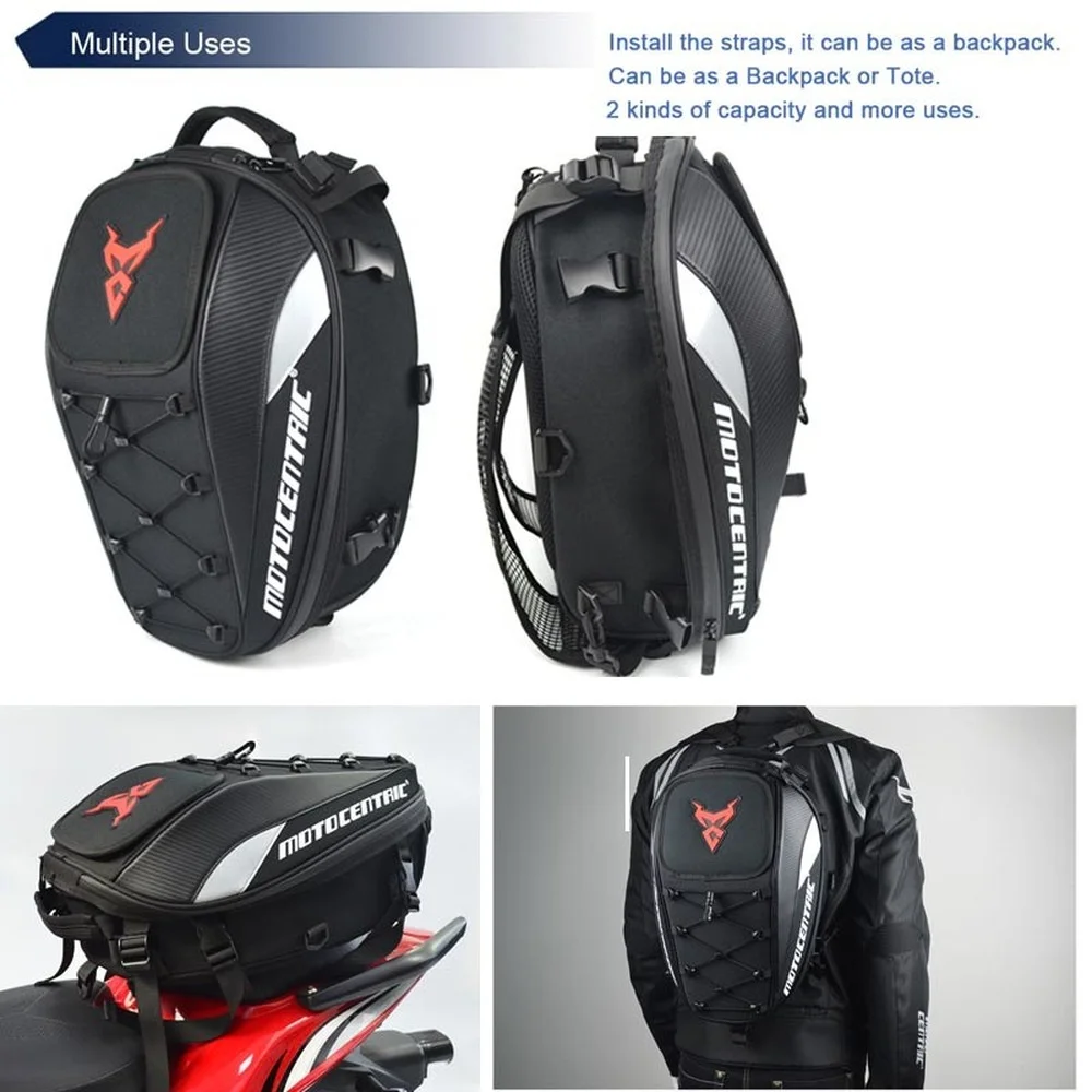 New High Capacity Rider Backpack Multi-functional Durable Rear Motorbik Backpack waterproof touring bag Saddle Bag Motorcycle
New High Capacity Rider Backpack Multi-functional Durable Rear Motorbik Backpack waterproof touring bag Saddle Bag Motorcycle