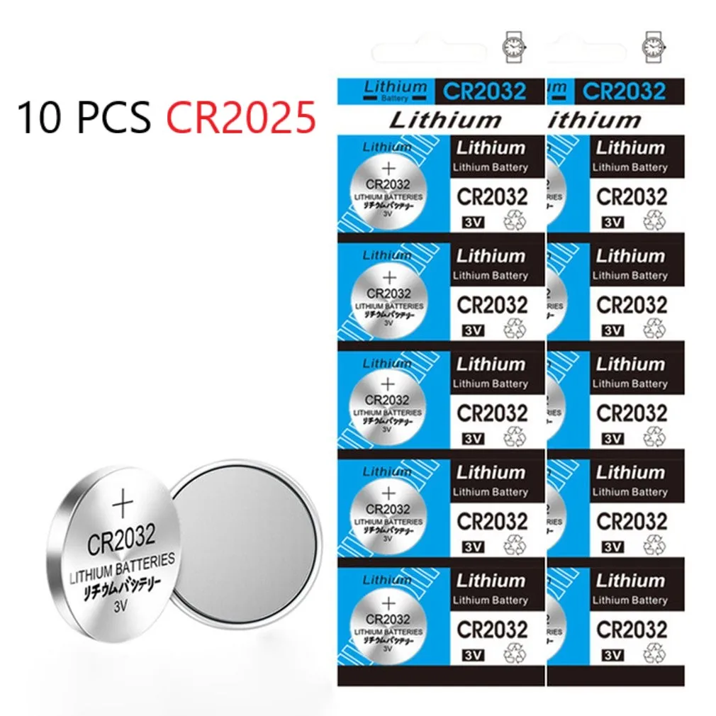 Li-ion Batteries 10pcs/lot cr2032 Button Cell Batteries 3V Coin Lithium Battery For Watch Remote Control Calculator cr 2032
Li-ion Batteries 10pcs/lot cr2032 Button Cell Batteries 3V Coin Lithium Battery For Watch Remote Control Calculator cr 2032