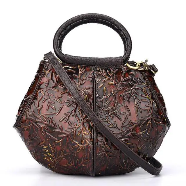 2021 New Vintage Genuine Leather Women's Bags Floral Embossed Hasp Handbags&Crossbody&Shoulder Bags Messenger Bag
2021 New Vintage Genuine Leather Women's Bags Floral Embossed Hasp Handbags&Crossbody&Shoulder Bags Messenger Bag