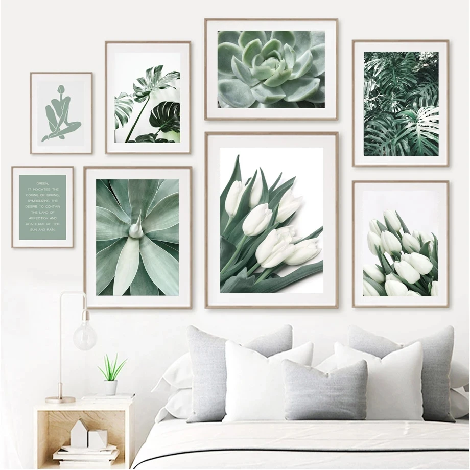 Nordic Canvas Paintings Scandinavian Green Leaf Flowers Tropical Plants Wall Art Posters and Prints Living Room Home Decor
Nordic Canvas Paintings Scandinavian Green Leaf Flowers Tropical Plants Wall Art Posters and Prints Living Room Home Decor
