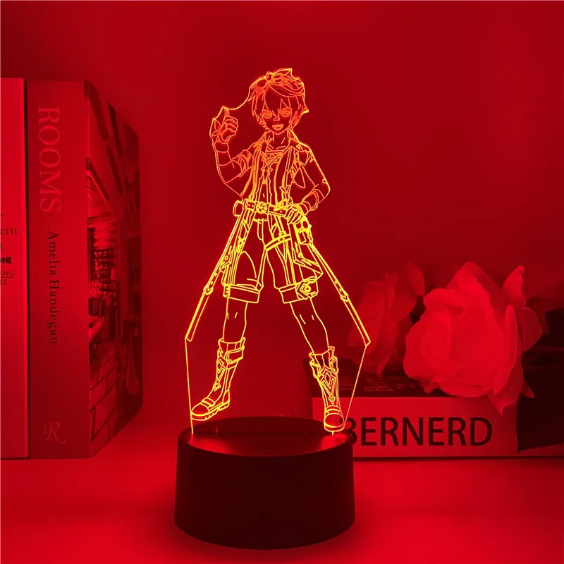 Game Genshin Impact Figure Gaming Room Table Decor Lamp Illusion 3D Led Night Light Teenager Figuras Children Genshin Kids Gift
Game Genshin Impact Figure Gaming Room Table Decor Lamp Illusion 3D Led Night Light Teenager Figuras Children Genshin Kids Gift