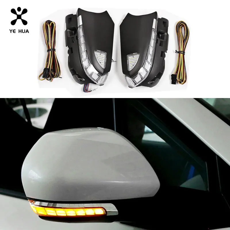 For Toyota Camry XV70 2018-2019 CHR C-HR AX10 Prius XW50 PHV LED DRL Dynamic Turn Signal Ground Light Side Rear Mirror Indicator
For Toyota Camry XV70 2018-2019 CHR C-HR AX10 Prius XW50 PHV LED DRL Dynamic Turn Signal Ground Light Side Rear Mirror Indicator