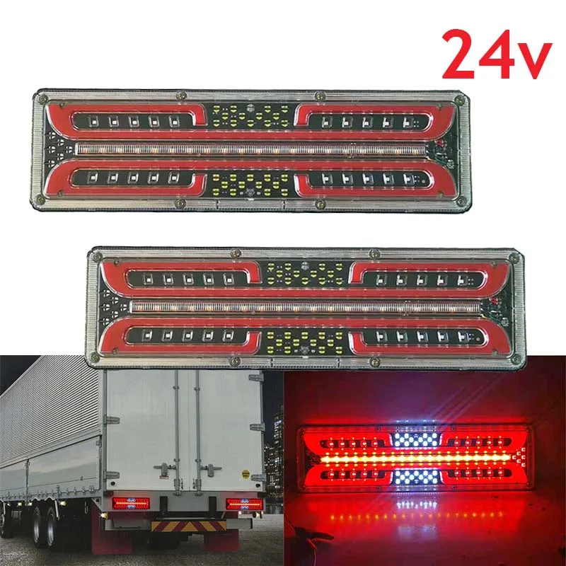 24V Truck LED Rear Tail Lighttrailer Warning Light Rear Taillight for Truck Trailer Caravans UTE Camper Fog lamp taillight
24V Truck LED Rear Tail Lighttrailer Warning Light Rear Taillight for Truck Trailer Caravans UTE Camper Fog lamp taillight