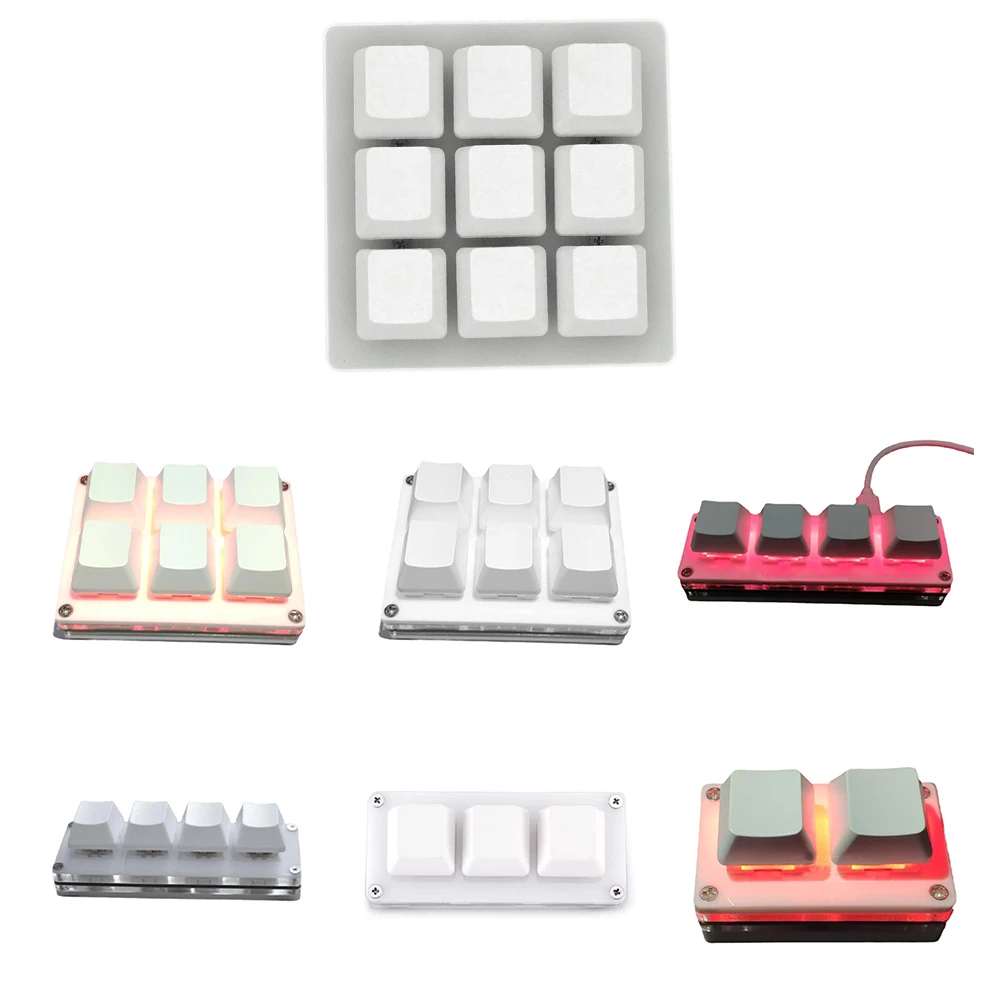 New Macro Keyboard Programmable Rgb Mechanical Gaming Diy Copy And Paste Customized Shortcut Key Mini | Компьютеры и офис