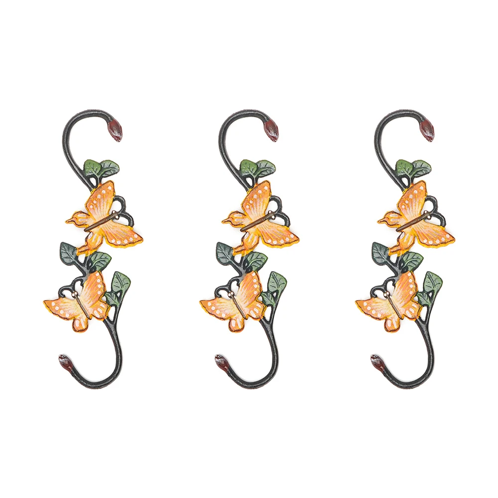 3pcs Animal Design Heavy Duty Indoor Outdoor Painted Yard Cast Iron Balcony Patio Home Decor Gardening S Hook Hanging Plant Wall
3pcs Animal Design Heavy Duty Indoor Outdoor Painted Yard Cast Iron Balcony Patio Home Decor Gardening S Hook Hanging Plant Wall