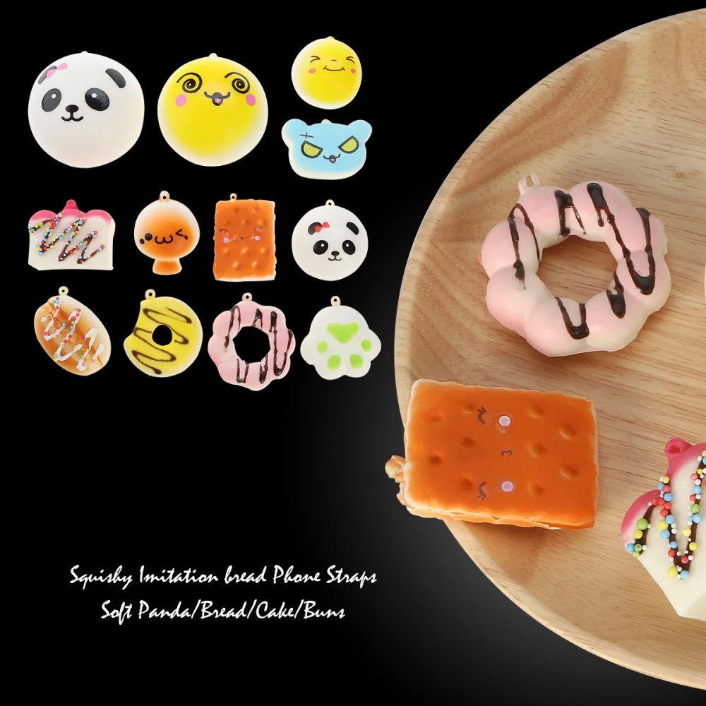 12PCS Jumbo Mini Squeeze Bread Scented Panda Toast Donuts Cone Humburger Turtle ( Random Style)
12PCS Jumbo Mini Squeeze Bread Scented Panda Toast Donuts Cone Humburger Turtle ( Random Style)