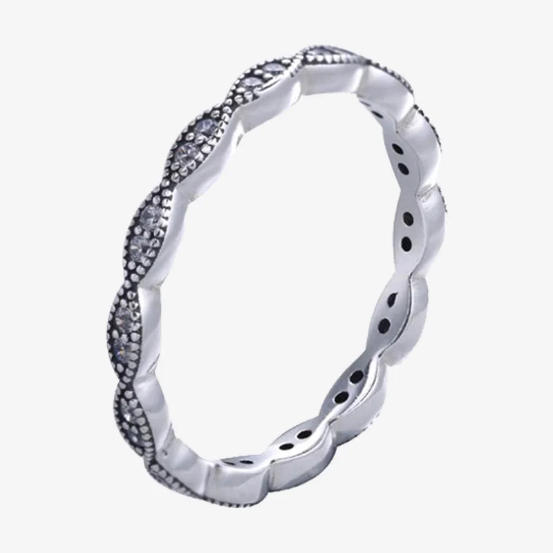 925 Sterling Silver Pan Ring New Sparkling Leaves With Crystal Cz Ring For Women Wedding Party Gift Fashion Jewelry
925 Sterling Silver Pan Ring New Sparkling Leaves With Crystal Cz Ring For Women Wedding Party Gift Fashion Jewelry