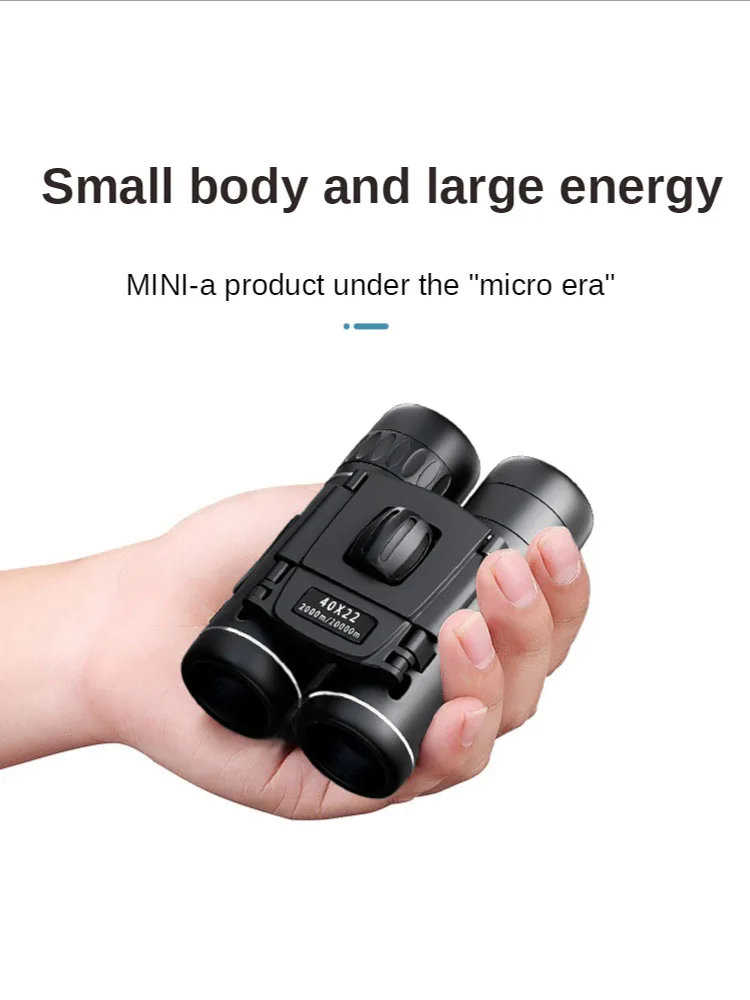 100x22 High Quality Powerful Folding Binoculars Long Range Professioal Zoom Mini HD Telescope Night Vision Outdoor Camping
100x22 High Quality Powerful Folding Binoculars Long Range Professioal Zoom Mini HD Telescope Night Vision Outdoor Camping