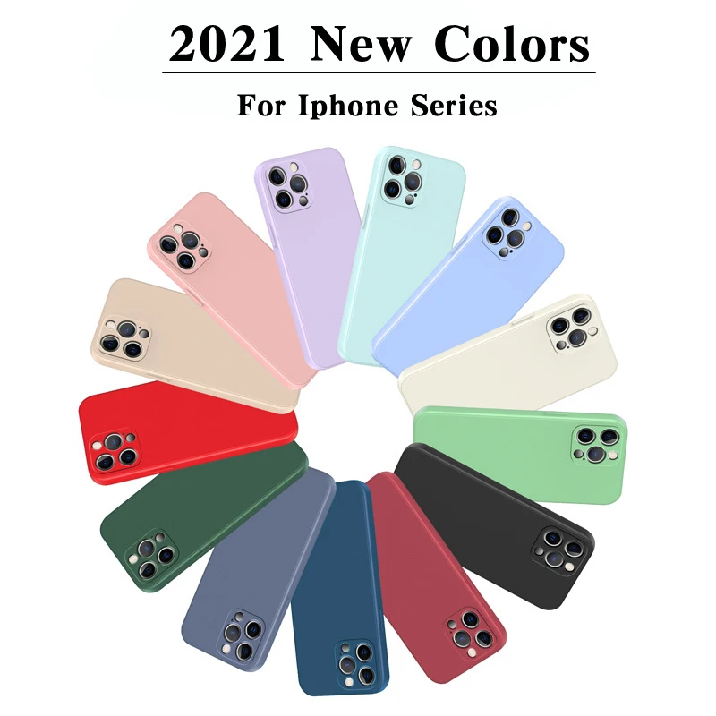 Soft Cover for iphone 13pro max 12 11 Pro 13 mini 12Pro X Xr Xs Max 6 7 8 Plus Case Liquid Silicone Square Camera Protection NEW
Soft Cover for iphone 13pro max 12 11 Pro 13 mini 12Pro X Xr Xs Max 6 7 8 Plus Case Liquid Silicone Square Camera Protection NEW
