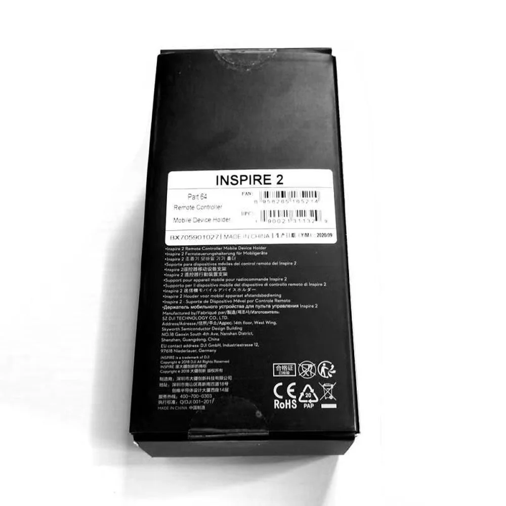 Original DJI Inspire 2 Mobile Device Holder Part 64 for Cendence/Inspire 2 Remote Controller Transmitter Repair Part
Original DJI Inspire 2 Mobile Device Holder Part 64 for Cendence/Inspire 2 Remote Controller Transmitter Repair Part