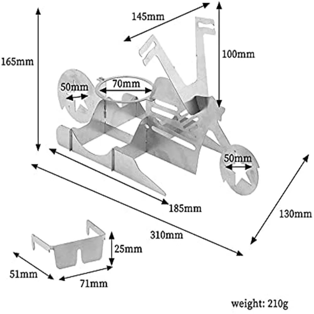 Beer Chicken Stand Roast Rack Funny American Motorcycle BBQ Steel Rack Tool Portable Grill Oven Chicken Roaster Rack Duck Holder
Beer Chicken Stand Roast Rack Funny American Motorcycle BBQ Steel Rack Tool Portable Grill Oven Chicken Roaster Rack Duck Holder