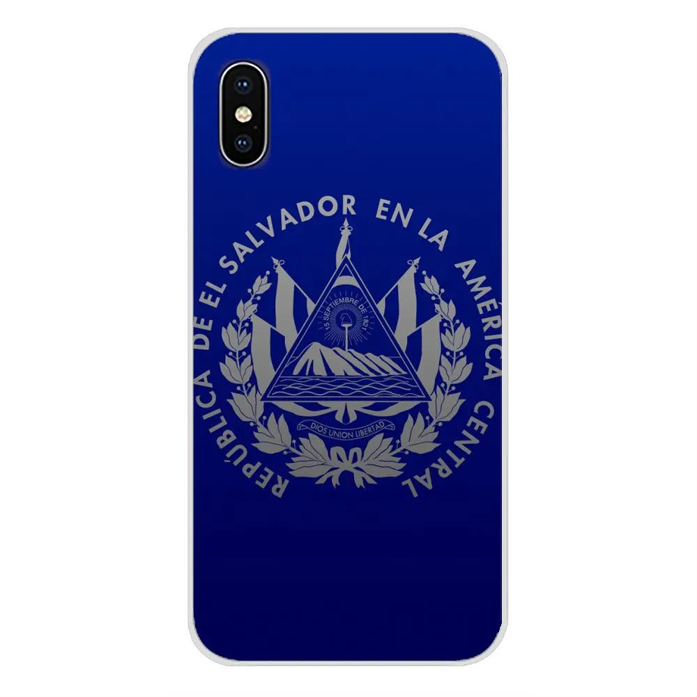 Fashion Phone Case El Salvador Coat Of Arms flag For Huawei G7 G8 P7 P8 P9 P10 P20 P30 Lite Mini Pro P Smart Plus 2017 2018 2019 | Мобильные