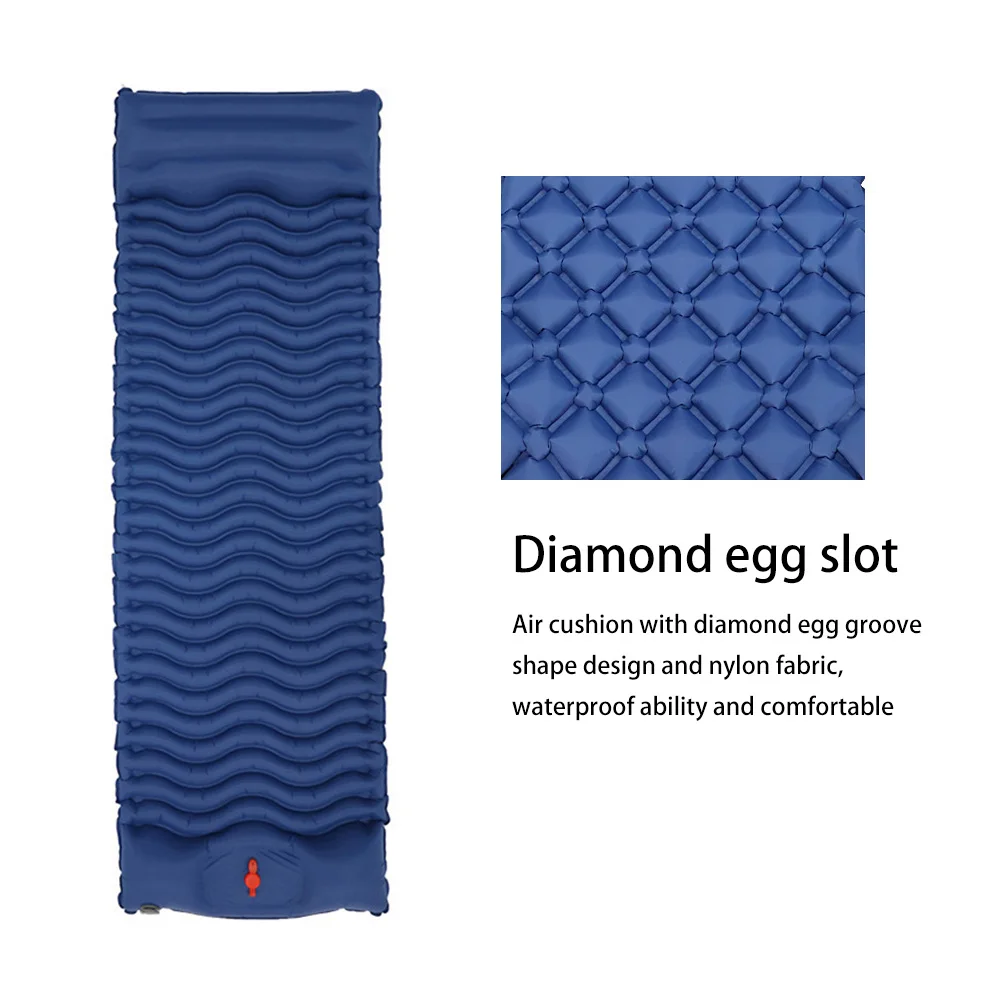 Beach Mat TPU Foot Air Inflation Cushion Single Portable Camping Outdoor Picnic Sleeping Pad Portable Inflatable Mattress Mat
Beach Mat TPU Foot Air Inflation Cushion Single Portable Camping Outdoor Picnic Sleeping Pad Portable Inflatable Mattress Mat