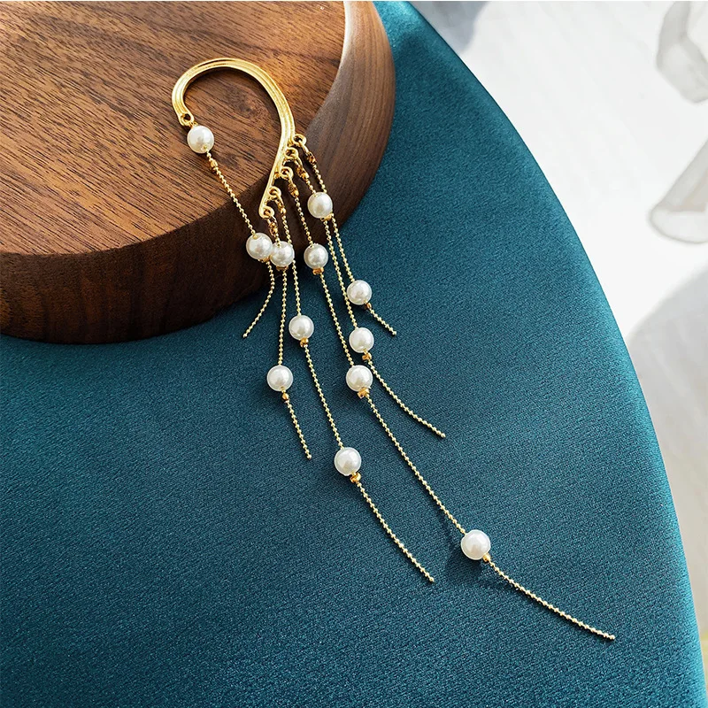 (1pcs) 2020 New Forest Series Super Fairy Niche Non-perforated Jewelry Single Ear Bone Clip Pearl Tassel Ear Clip Earrings Whole
(1pcs) 2020 New Forest Series Super Fairy Niche Non-perforated Jewelry Single Ear Bone Clip Pearl Tassel Ear Clip Earrings Whole
