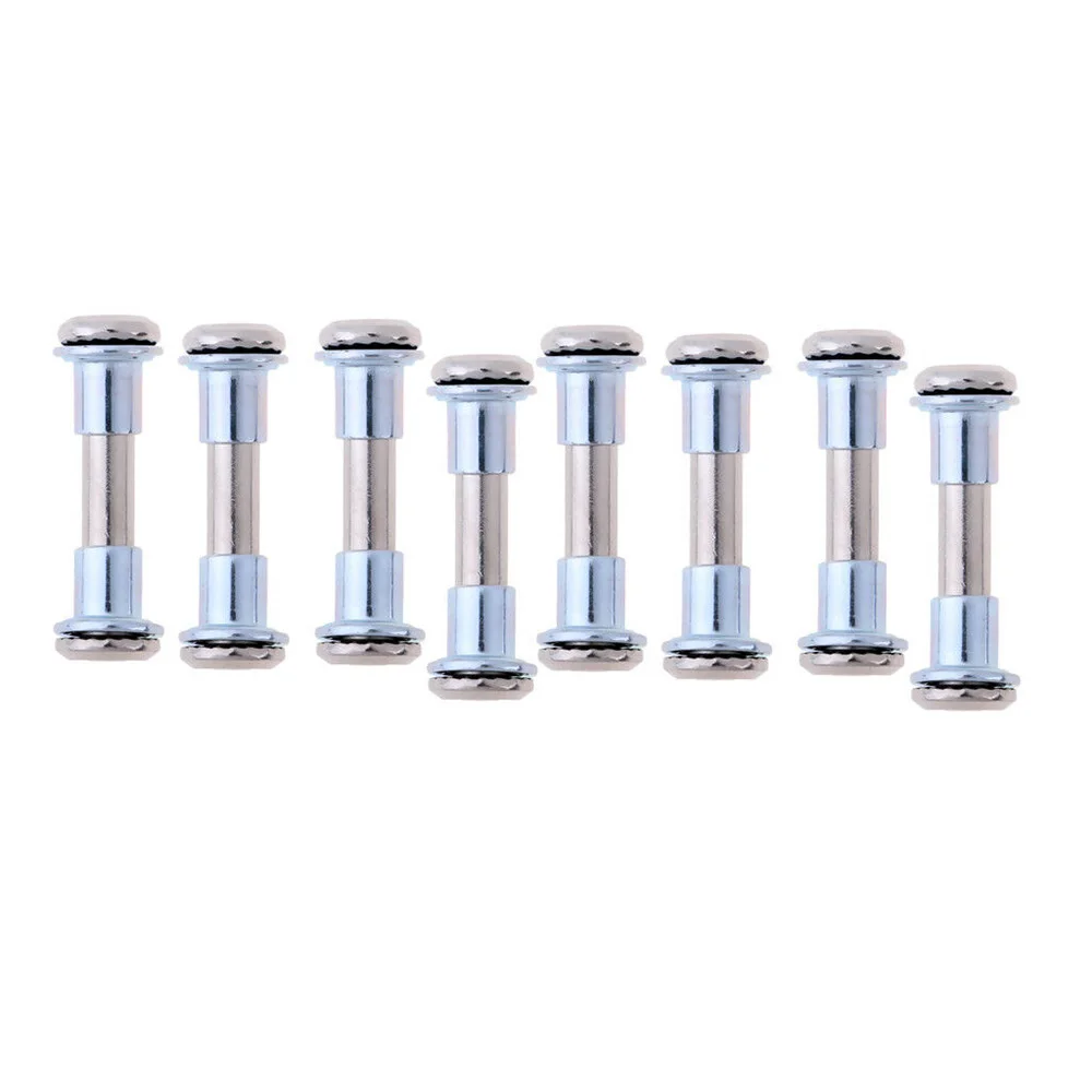 8Pcs Aluminum Alloy Inline Skate Wheel Screw Nail Axle Bolt Nut Tool Silver 
8Pcs Aluminum Alloy Inline Skate Wheel Screw Nail Axle Bolt Nut Tool Silver