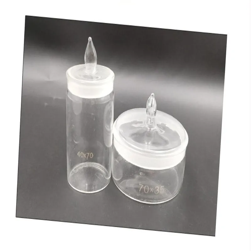 Weighing bottle 50*30mm high low type 40 * 25mm/60 * 30mm/70 * 35mm glass weighing bottle weighing dish
Weighing bottle 50*30mm high low type 40 * 25mm/60 * 30mm/70 * 35mm glass weighing bottle weighing dish
