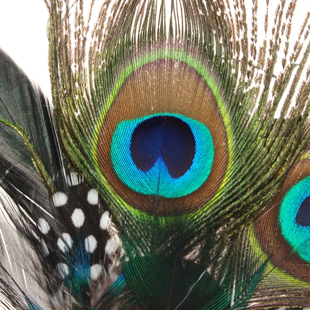 Fashion Women Peacock Feather Hair Clip Headpiece Bridal Wedding Party Headwear Hairgrips Barrettes Vintage Hair Accessories
Fashion Women Peacock Feather Hair Clip Headpiece Bridal Wedding Party Headwear Hairgrips Barrettes Vintage Hair Accessories