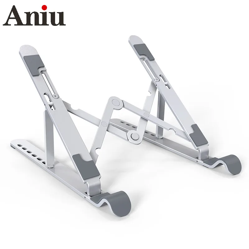 Laptop Stand For Desk Aluminium Alloy Notebook Stand Laptop Computer Accessories Foldable Support Notebook Monitor Holder
Laptop Stand For Desk Aluminium Alloy Notebook Stand Laptop Computer Accessories Foldable Support Notebook Monitor Holder