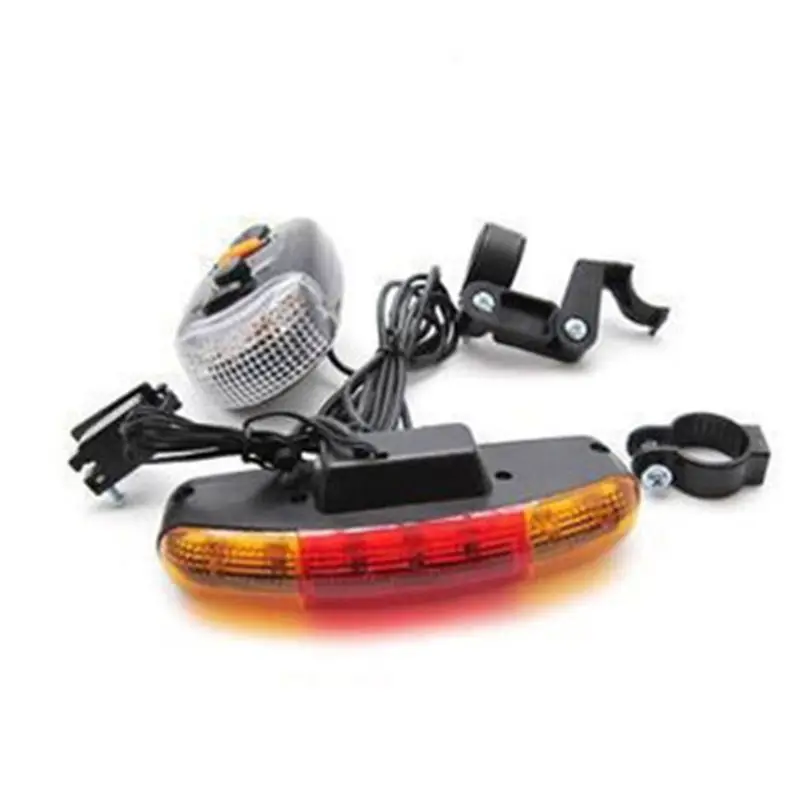 LED Bicycle Turning Light Bike Tail Lamp Electric Horn Brake Lamp for Safe Cycling Hiking Outdoor Bell Dustproof Flashlight
LED Bicycle Turning Light Bike Tail Lamp Electric Horn Brake Lamp for Safe Cycling Hiking Outdoor Bell Dustproof Flashlight