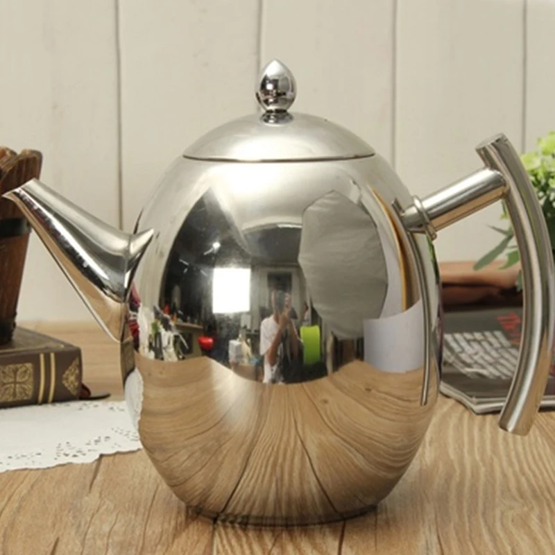 Многофункциональный ситечко кофейник из нержавеющей стали 1.5L/1L фильтр чайник