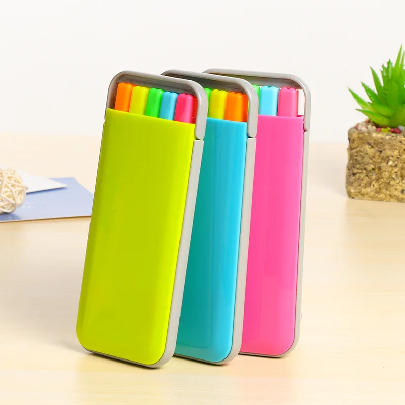5 Color Art Marker Highlighter Pen Set Thick Tip for Student Home Office Fluorescent Pen NK-Shopping
5 Color Art Marker Highlighter Pen Set Thick Tip for Student Home Office Fluorescent Pen NK-Shopping