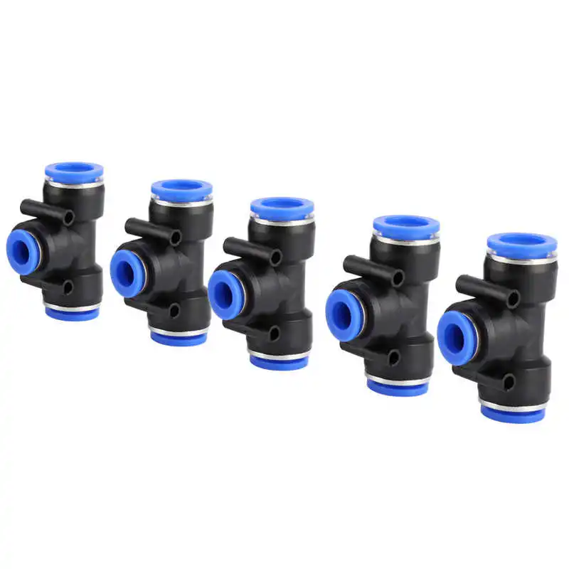 pressure switch air fittings pneumatic Pipe Connector TShaped 3Way Variable Diameter PBT Plastic Hose
pressure switch air fittings pneumatic Pipe Connector TShaped 3Way Variable Diameter PBT Plastic Hose