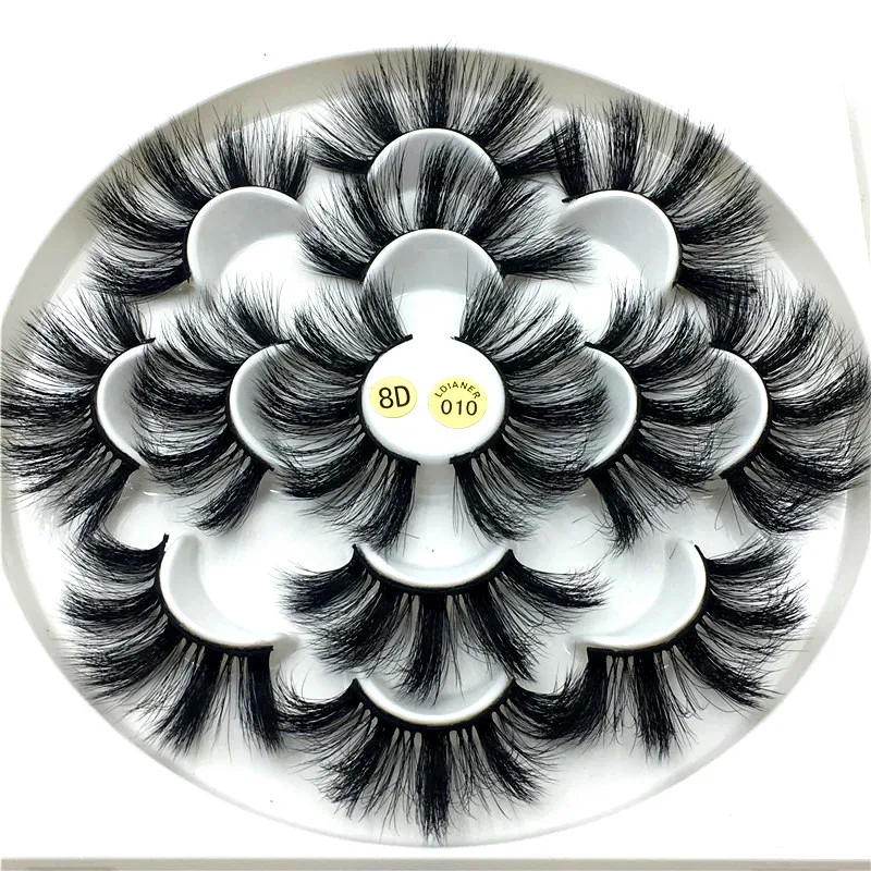 7 pairs of 25mm lashes false eyelashes natural 3D eyelashes mink handmade long and thick lashes beauty makeup eyelash extensions
7 pairs of 25mm lashes false eyelashes natural 3D eyelashes mink handmade long and thick lashes beauty makeup eyelash extensions