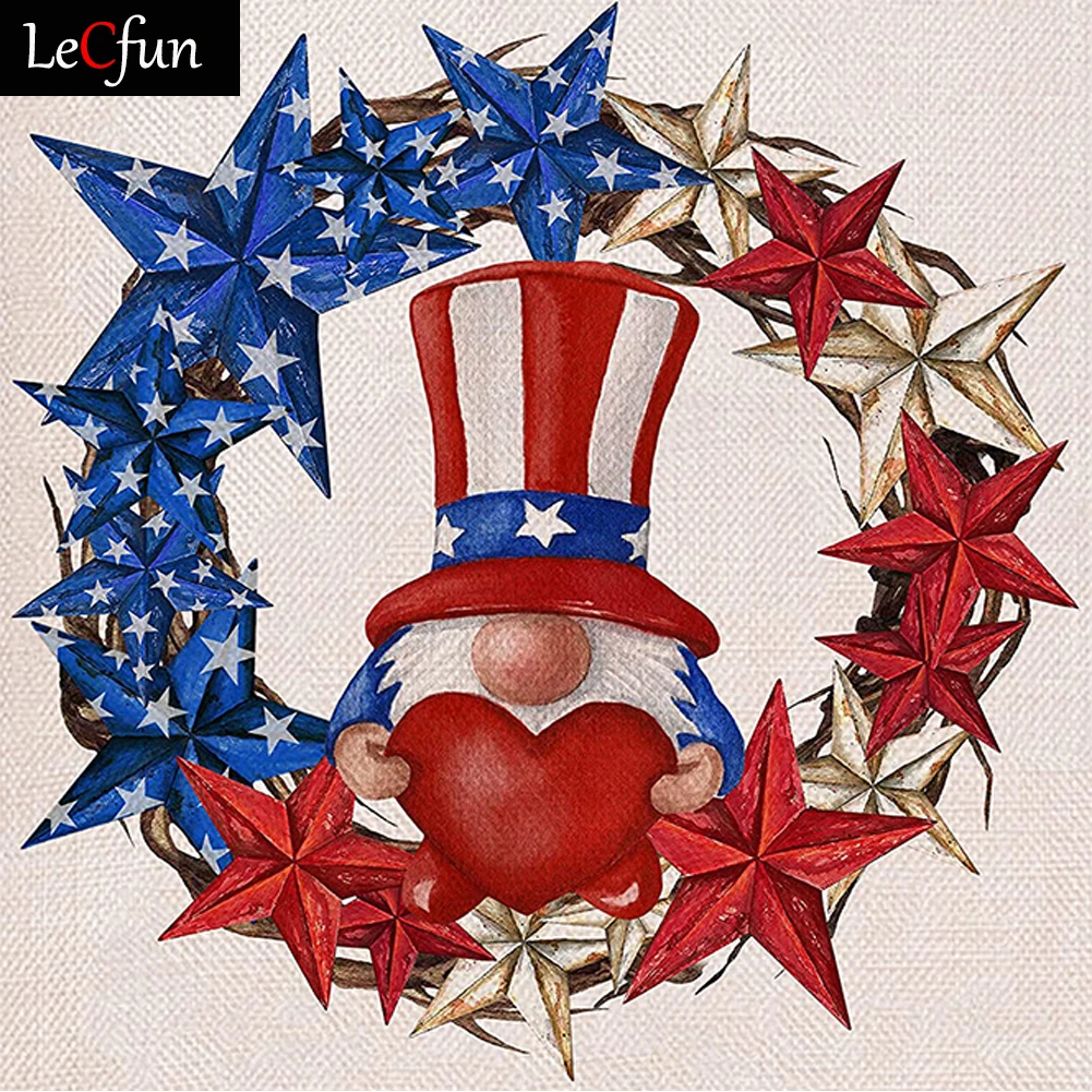 LeCfun DIY Diamond Painting Art Love American Gnome Kits Full Round Squar Drill 5d Cross Stitch Embroidery Arts Craft Gift 
LeCfun DIY Diamond Painting Art Love American Gnome Kits Full Round Squar Drill 5d Cross Stitch Embroidery Arts Craft Gift
