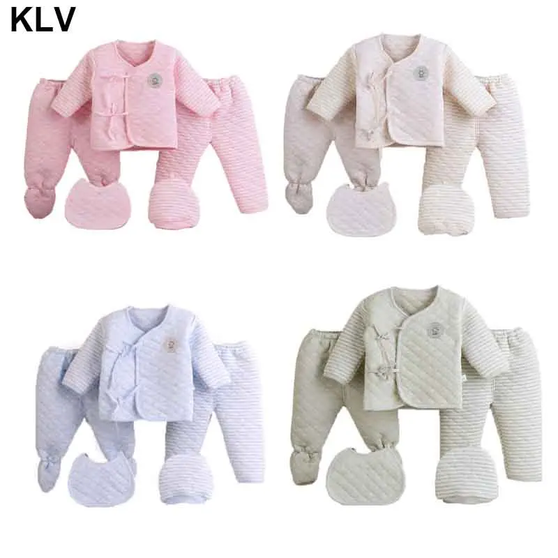 Комплект хлопковой одежды для новорожденных, 5 шт./компл., теплый утепленный комплект нижнего белья для маленьких девочек и мальчиков, наряд ...
Комплект хлопковой одежды для новорожденных, 5 шт./компл., теплый утепленный комплект нижнего белья для маленьких девочек и мальчиков, наряд ...