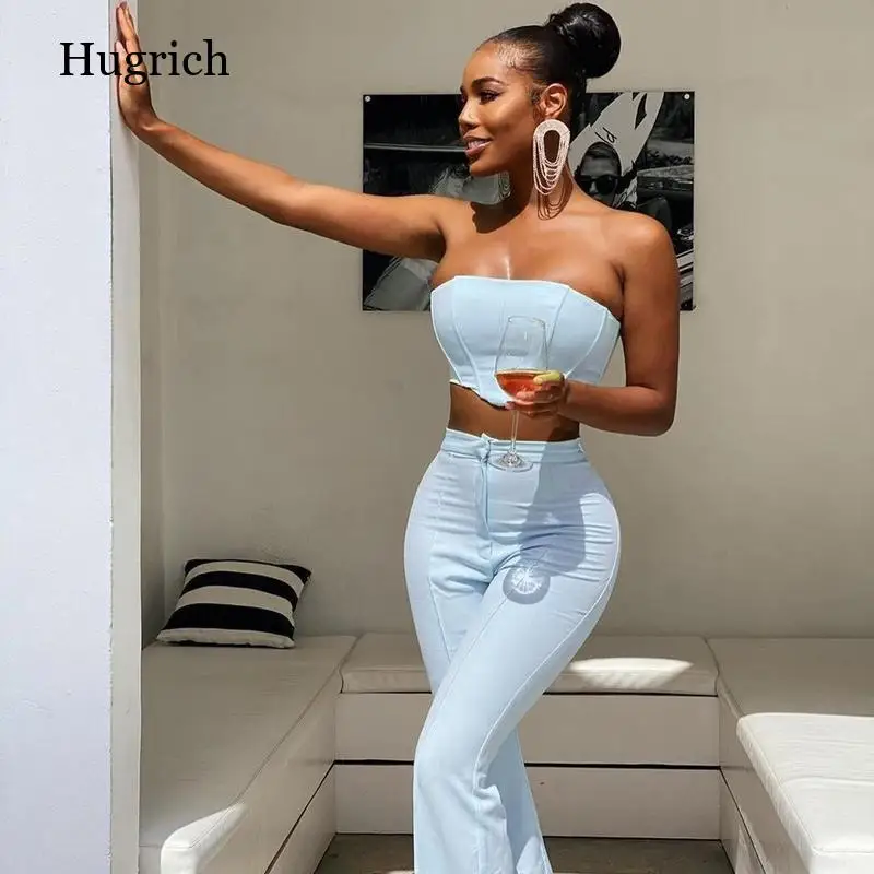 2021 Summer Women's Sexy Backless High Waist Sports Suit Women's Elegant Corset Trumpet Pants 2-Piece Party Women's Clothing
2021 Summer Women's Sexy Backless High Waist Sports Suit Women's Elegant Corset Trumpet Pants 2-Piece Party Women's Clothing