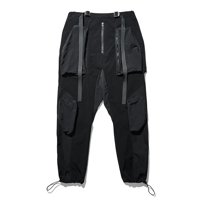 PUPIL TRAVEL Men's Techwear Cargo Pants Zip Up Multiple Pockets Ninjawear Punk Joggers Japanese Streetwear
PUPIL TRAVEL Men's Techwear Cargo Pants Zip Up Multiple Pockets Ninjawear Punk Joggers Japanese Streetwear