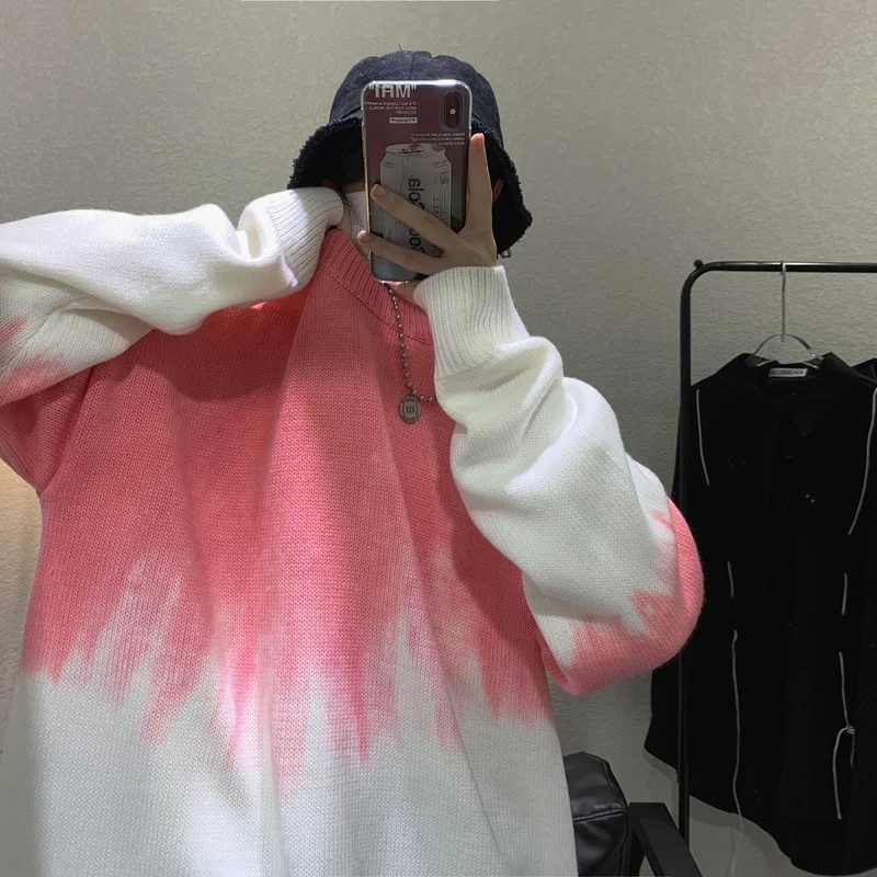 2021 Gradient Color round Neck Sweater Boys Winter Retro Loose Fashion Brand Wool Clothes Trendy Brand Thermal Sweater
2021 Gradient Color round Neck Sweater Boys Winter Retro Loose Fashion Brand Wool Clothes Trendy Brand Thermal Sweater