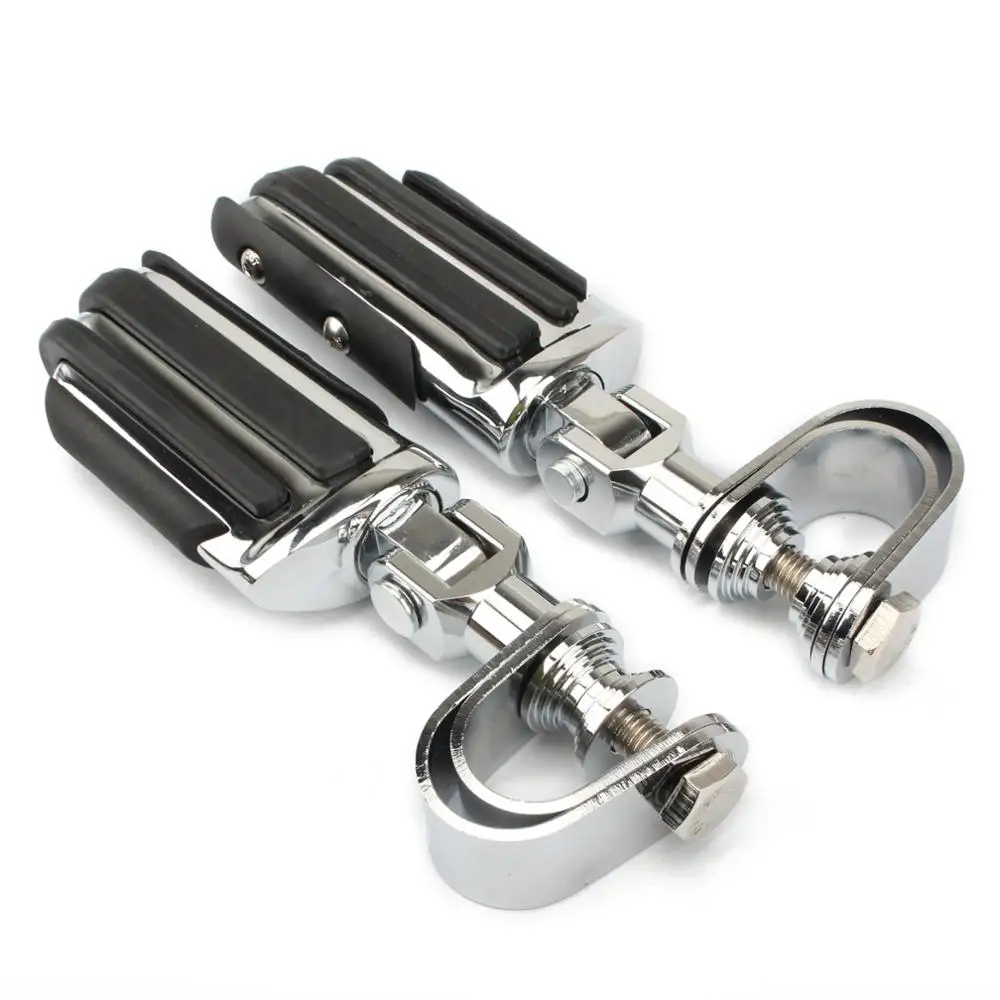 1 Pair Universal Motorcycles Foot Peg Clamps Mounting Kits Footrest Clamp Mount Pedal for Harley Sportster Dyna Chopper Custom
1 Pair Universal Motorcycles Foot Peg Clamps Mounting Kits Footrest Clamp Mount Pedal for Harley Sportster Dyna Chopper Custom