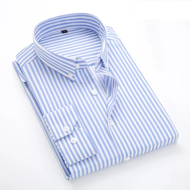 5 Color Men Stripes Slim Shirt Men Long Sleeve Casual Shirt M-5XL Youthful Button-down Tops Shirt
5 Color Men Stripes Slim Shirt Men Long Sleeve Casual Shirt M-5XL Youthful Button-down Tops Shirt