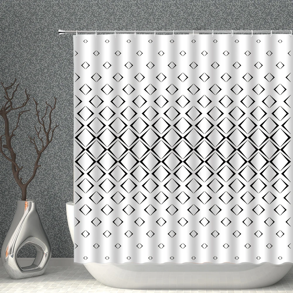 White Shower Curtain 3D Athlete Fruit Egg Flower Geometry Creative Pattern Waterproof Polyester Household Decoration With Hooks
White Shower Curtain 3D Athlete Fruit Egg Flower Geometry Creative Pattern Waterproof Polyester Household Decoration With Hooks